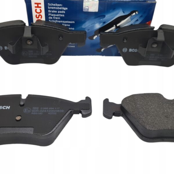 Тормозные колодки оси передние BOSCH BMW 1 E81 E87 E82 E88 3 E90 E92 E91