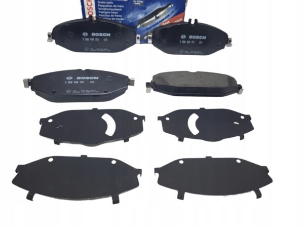 Bosch 0 986 494 751 комплект тормозных колодок, дисковые тормоза передние