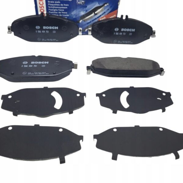 Bosch 0 986 494 751 комплект тормозных колодок, дисковые тормоза передние