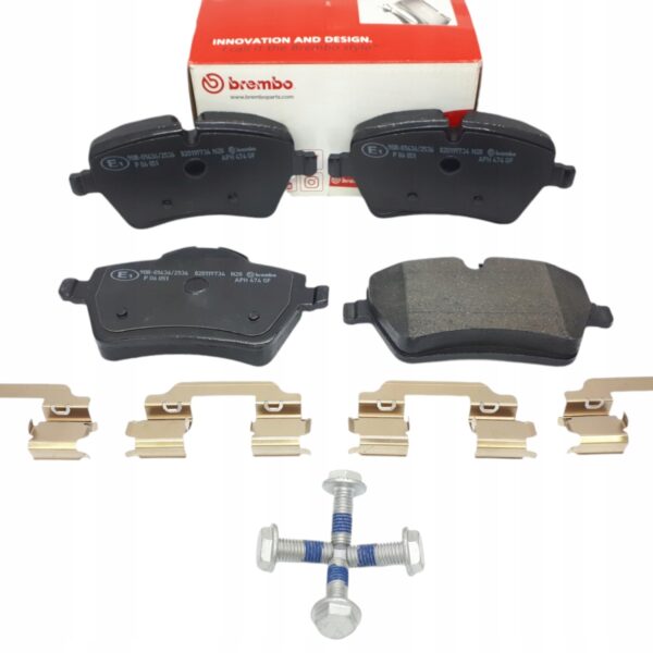 Brembo P 06 051 комплект тормозных колодок, дисковые тормоза