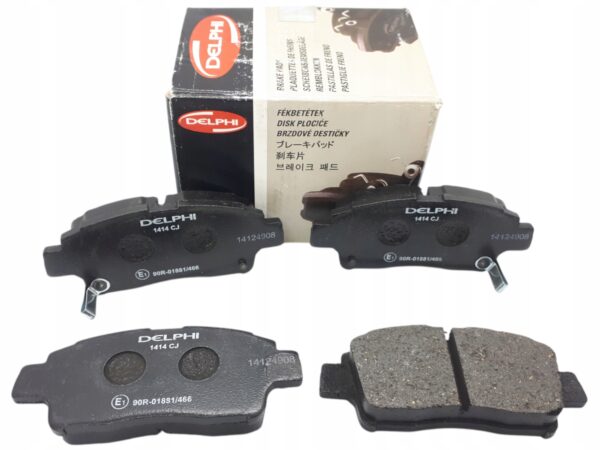 ПЕРЕДНИЕ ТОРМОЗНЫЕ КОЛОДКИ DELPHI TOYOTA YARIS TOYOTA YARIS VERSO