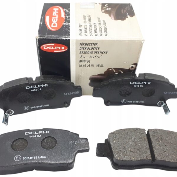 ПЕРЕДНИЕ ТОРМОЗНЫЕ КОЛОДКИ DELPHI TOYOTA YARIS TOYOTA YARIS VERSO