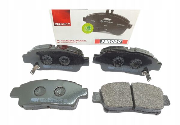 ПЕРЕДНИЕ ТОРМОЗНЫЕ КОЛОДКИ FERODO ДЛЯ TOYOTA PLANZ PROBOX VIOS YARIS VERSO
