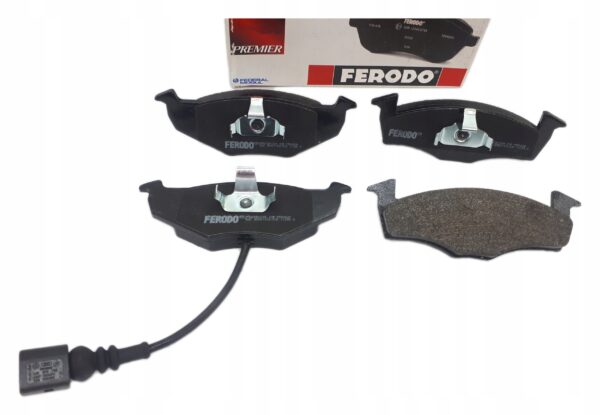 ПЕРЕДНИЕ ТОРМОЗНЫЕ КОЛОДКИ FERODO VW POLO IV SKODA FABIA И ROOMSTER