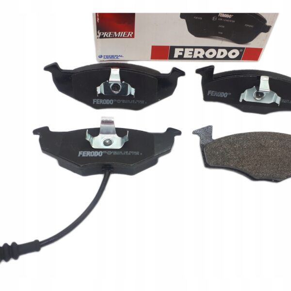 ПЕРЕДНИЕ ТОРМОЗНЫЕ КОЛОДКИ FERODO VW POLO IV SKODA FABIA И ROOMSTER