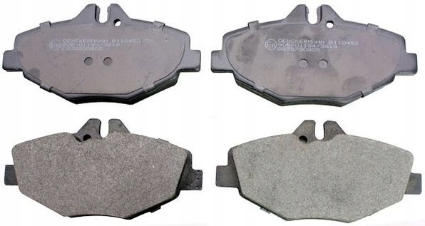 Denckermann B110452 комплект тормозных колодок, дисковые тормоза
