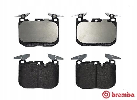 Brembo P 06 088x комплект тормозных колодок, дисковые тормоза