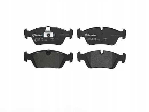 Brembo P 06 024 комплект тормозных колодок, дисковые тормоза