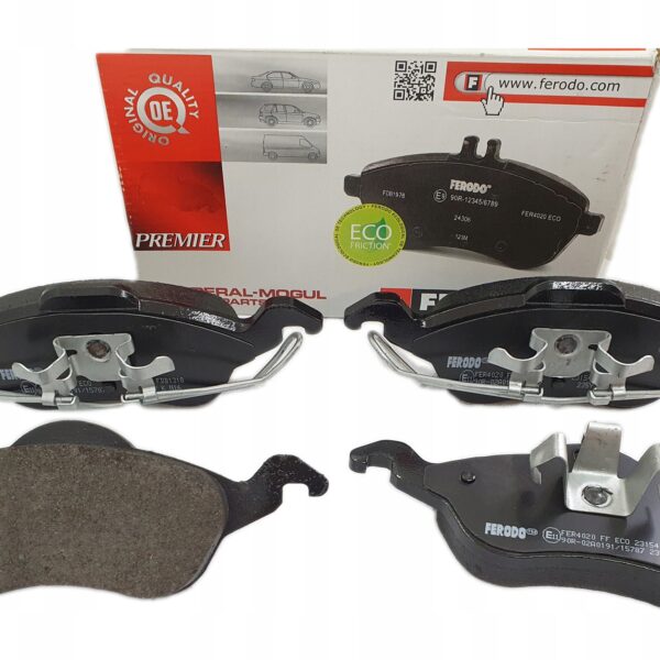 ПЕРЕДНИЕ ТОРМОЗНЫЕ КОЛОДКИ FERODO ДЛЯ FORD FOCUS 1998-2005
