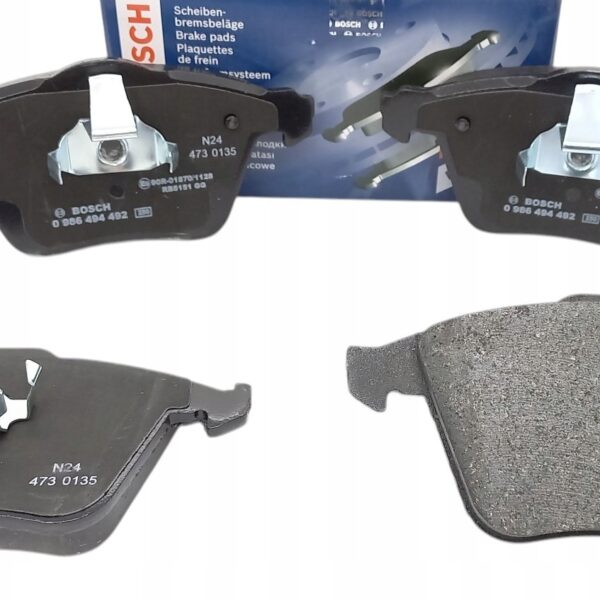 Bosch 0 986 494 492 комплект тормозных колодок, дисковые тормоза