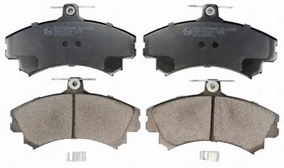 КОЛОДКИ HAM. Передняя часть MITSUBISHI CARISMA 95-VOLVO S40