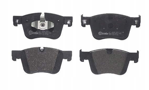 Brembo P 61 135 набор тормозных колодок, дисковые тормоза