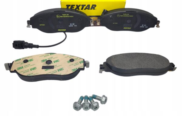 Передние тормозные колодки TEXTAR VW T-ROC SHARAN PASSAT B8 GOLF VII ALHAMBRA