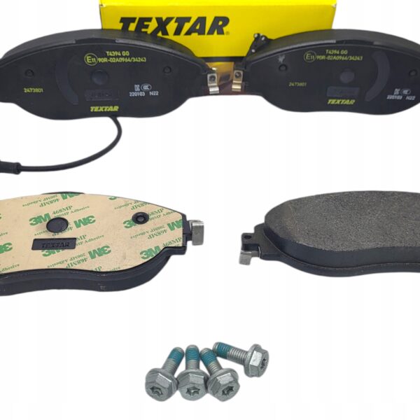 Передние тормозные колодки TEXTAR VW T-ROC SHARAN PASSAT B8 GOLF VII ALHAMBRA