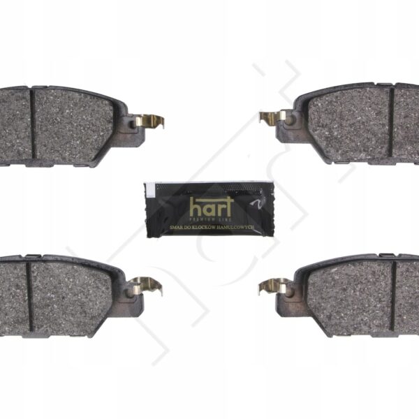 Набор тормозных колодок Hart 261 814, дисковые тормоза