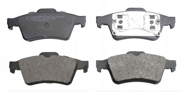 Denckermann B110650 набор тормозных колодок, дисковые тормоза