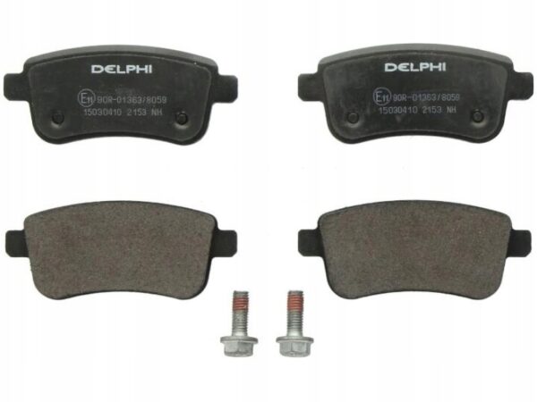 Delphi lp2153 набор тормозных колодок, дисковые тормоза
