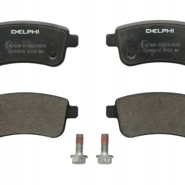 Delphi lp2153 набор тормозных колодок, дисковые тормоза