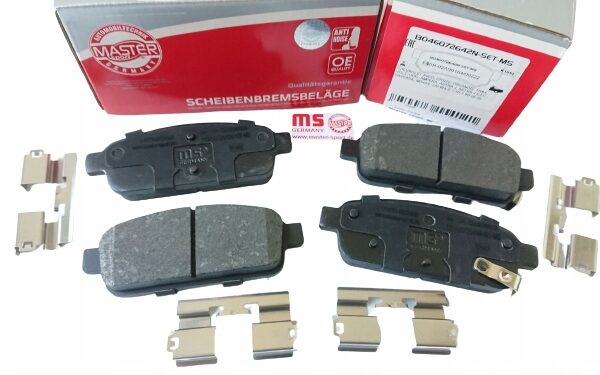 Master-Sport Germany 13046072642n-SET-MS комплект тормозных колодок, дисковые тормоза