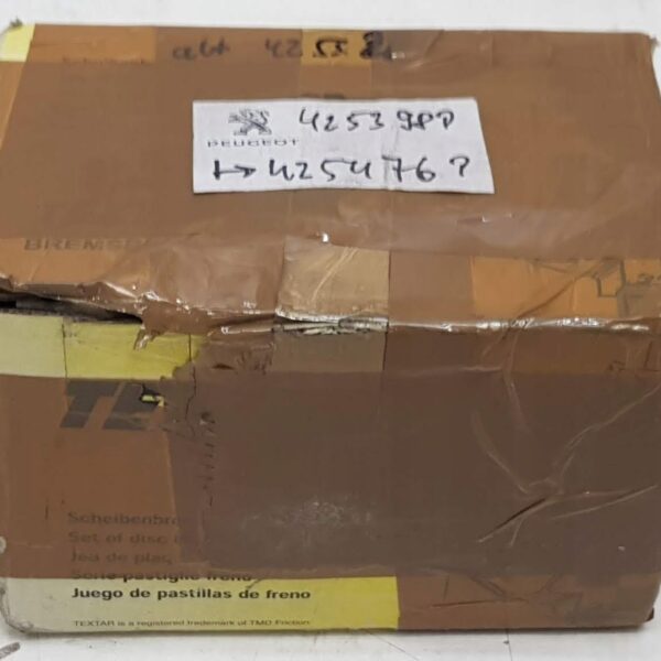 Тормозные колодки задний мост TEXTAR CITROEN C4 PEUGEOT 207 307