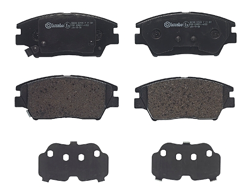 Brembo P 77 001 комплект тормозных колодок, дисковые тормоза