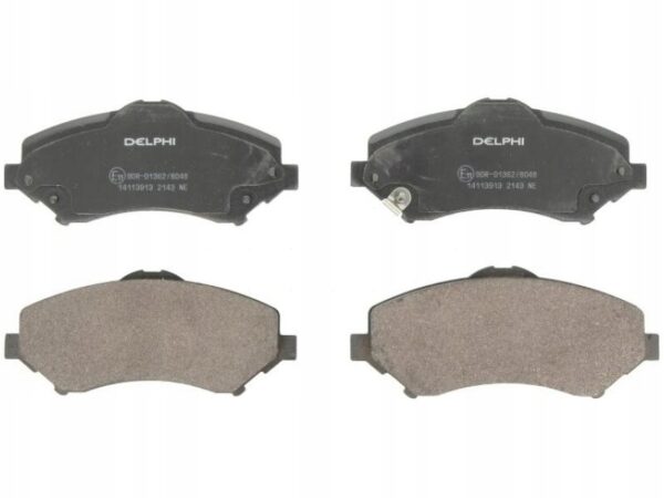 ТОРМОЗНЫЕ КОЛОДКИ ПЕРЕДНИЕ LP2143 DELPHI CHRYSLER