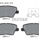 Тормозные колодки TEXTAR 2267501