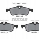 TEXTAR тормозные колодки задние 2457401