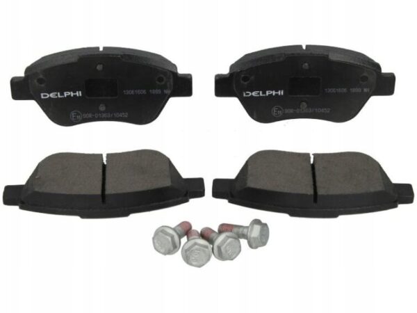 DELPHI КОЛОДКИ HAM. FIAT PUNTO EVO SIENA 1.2/1.3/1.6 2000-2012