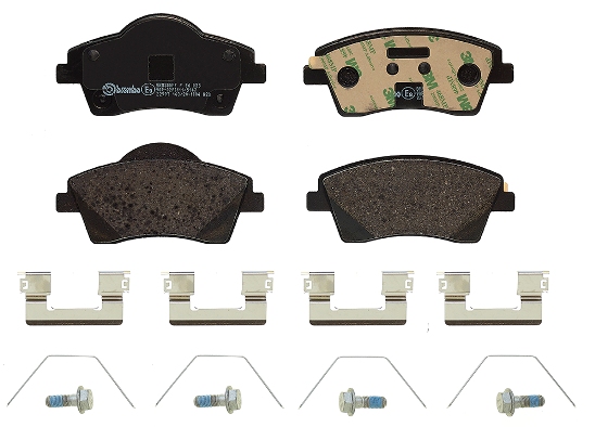 Brembo P 86 033 комплект тормозных колодок, дисковые тормоза