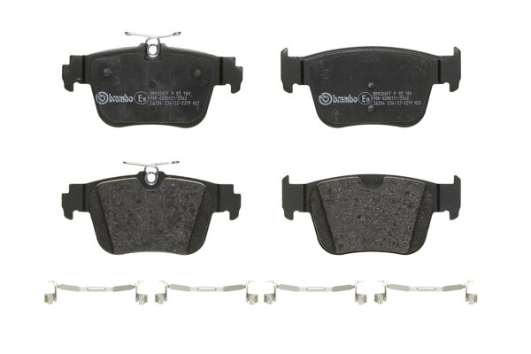 ТОРМОЗНЫЕ КОЛОДКИ ЗАДНИЕ P 85 184 BREMBO AUDI CUPRA