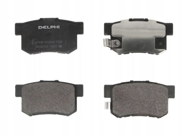 Delphi lp1507 набор тормозных колодок, дисковые тормоза