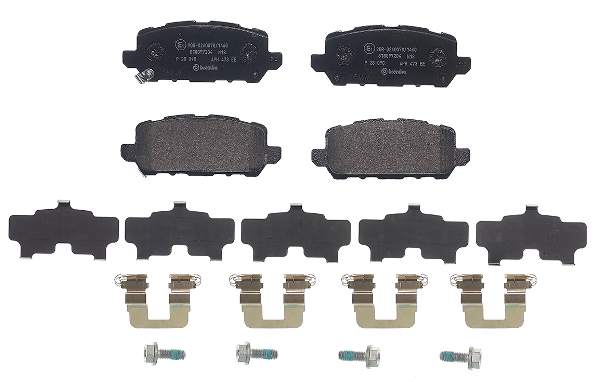 Brembo P 28 090 комплект тормозных колодок, дисковые тормоза