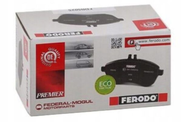 FERODO FDB4907 КОМПЛЕКТ ТОРМОЗНЫХ КОЛОДОК СПЕРЕДИ