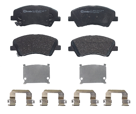 Brembo P 30 098 комплект тормозных колодок, дисковые тормоза