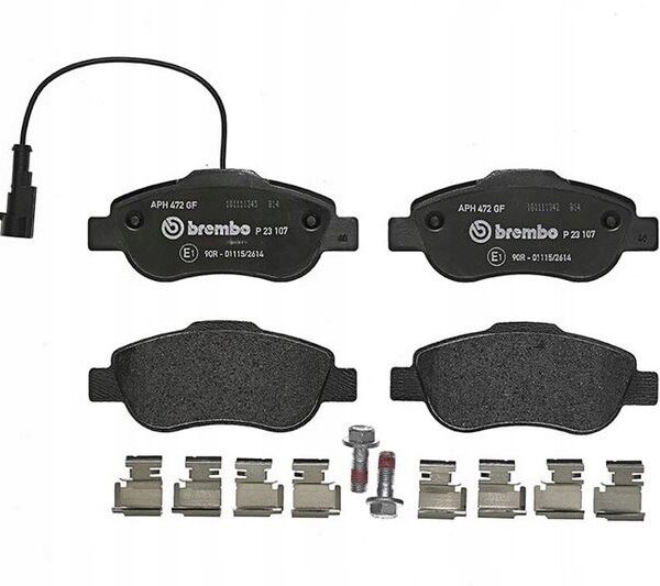 Brembo P 23 107 набор тормозных колодок, дисковые тормоза