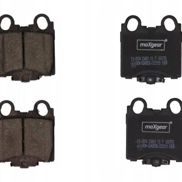 MAXGEAR КОЛОДКИ ХЭМ. LEXUS T. GS / IS
