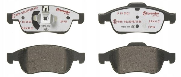 Brembo P 68 050x набор тормозных колодок, дисковые тормоза