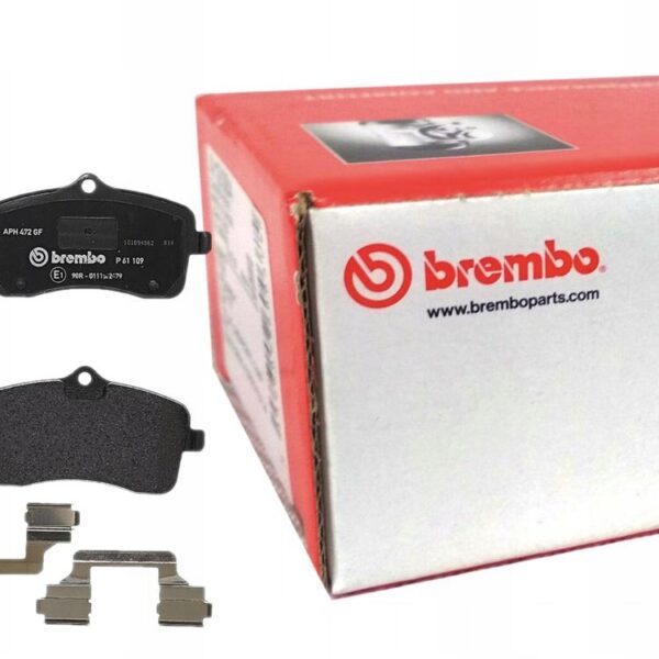 Brembo P 61 109 набор тормозных колодок, дисковые тормоза