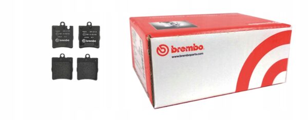 Тормозные колодки BREMBO 24205220 54201920 A00