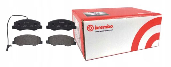 Brembo P 68 061 комплект тормозных колодок, дисковые тормоза