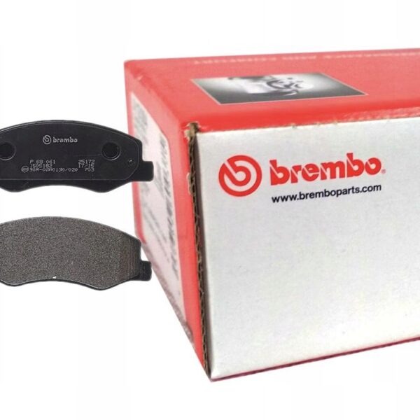 Brembo P 68 061 комплект тормозных колодок, дисковые тормоза