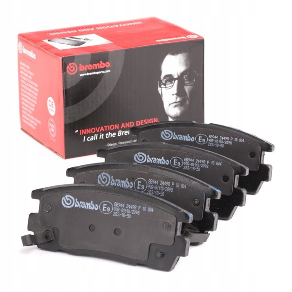 Brembo P 10 004 набор тормозных колодок, дисковые тормоза