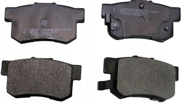Denckermann B110274 комплект тормозных колодок, дисковые тормоза