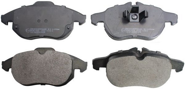 Denckermann B110584 комплект тормозных колодок, дисковые тормоза