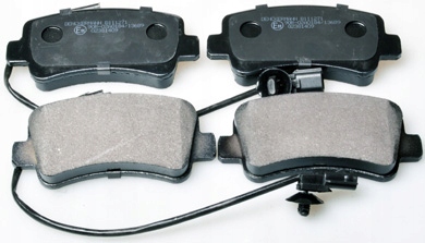 Denckermann B111271 комплект тормозных колодок, дисковые тормоза