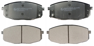 Denckermann B110952 комплект тормозных колодок, дисковые тормоза