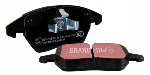 Тормозные колодки EBC BRAKES Ultimax2 (Black stuff) - DP1722 / 2-задний