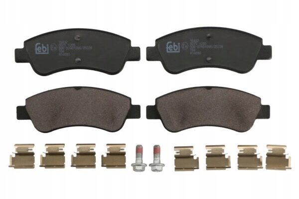 FEBI BILSTEIN передние тормозные колодки для CITROEN BERLINGO C2 C3 и II III 1996-
