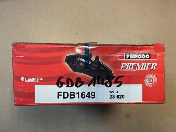 FERODO тормозная колодка задняя комплект. FDB1649